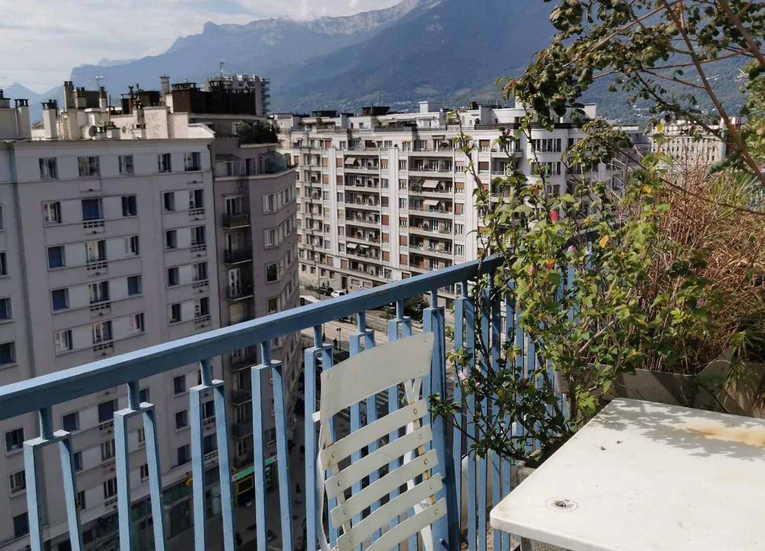 Nocleg ze śniadaniem Espace Prive Avec Balcon Vue Montagnes Grenoble Francja